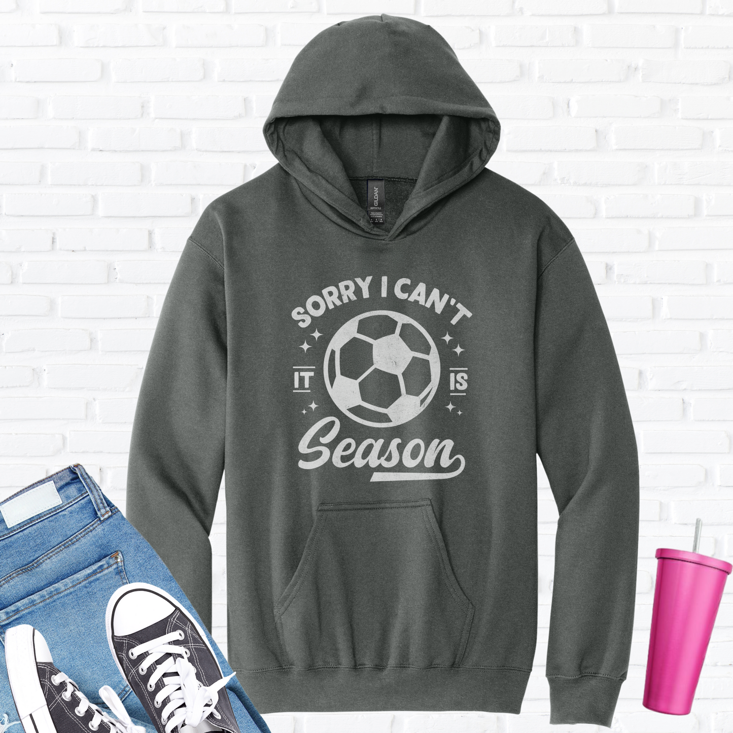 Sorry I Can't Soccer Season Hoodie