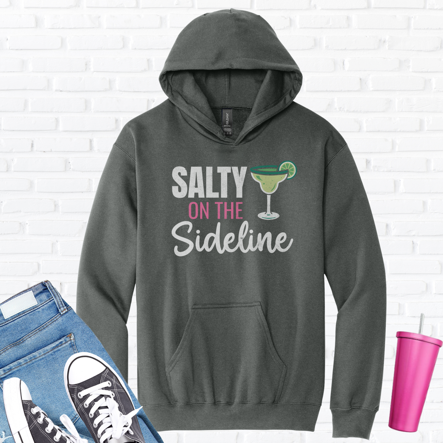 Salty On The Sideline Hoodie