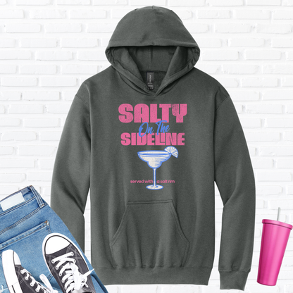 Salty On The Sideline Salt Rim Hoodie