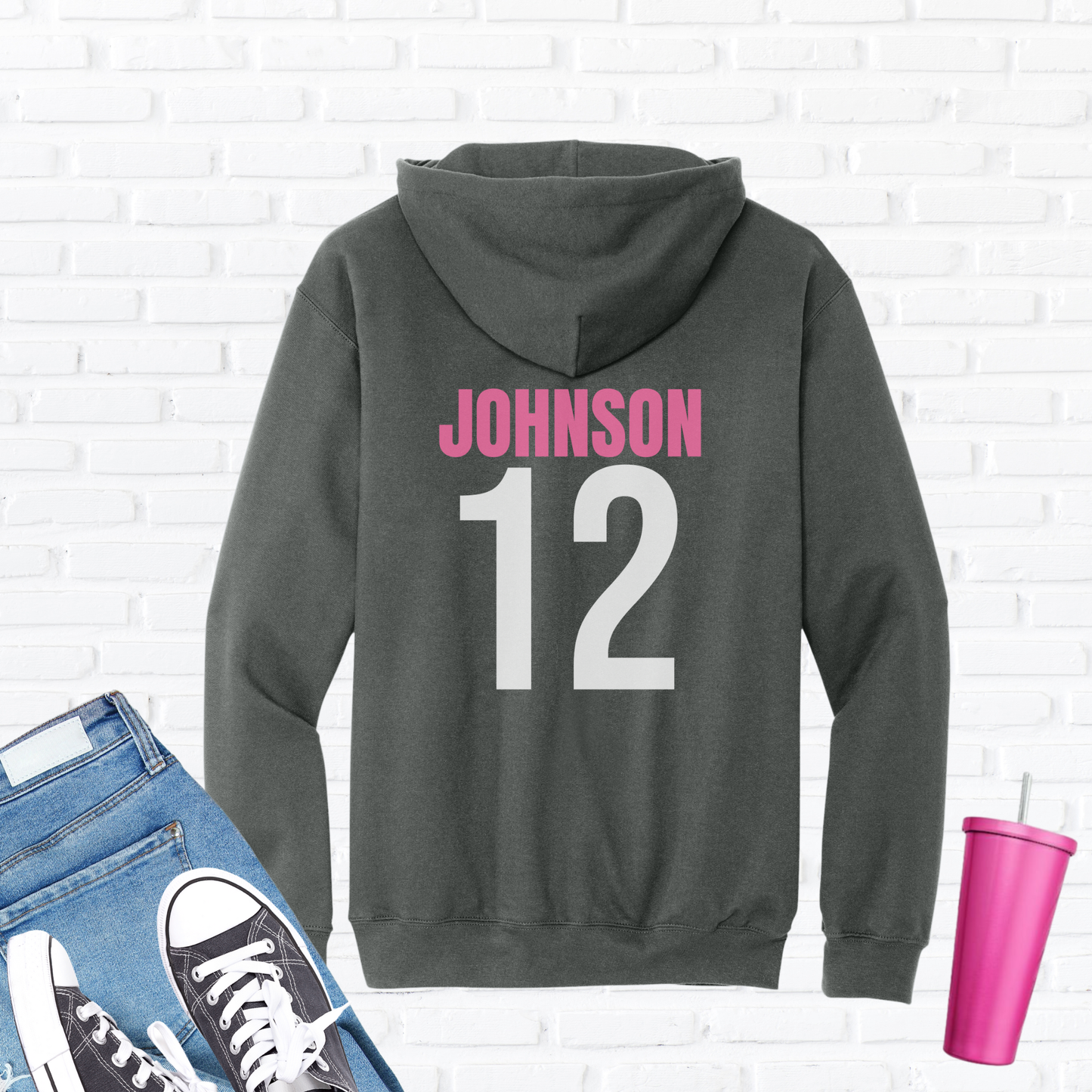 Basketball Mom Squared Hoodie