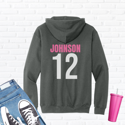 Baseball Mom Squared Hoodie