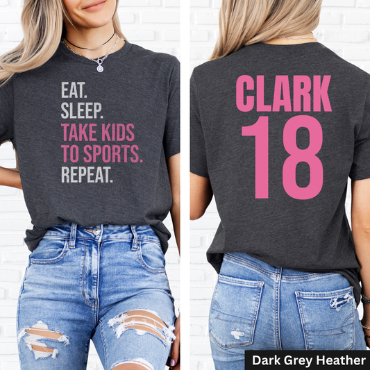 Eat Sleep Take Kids To Sports T-Shirt
