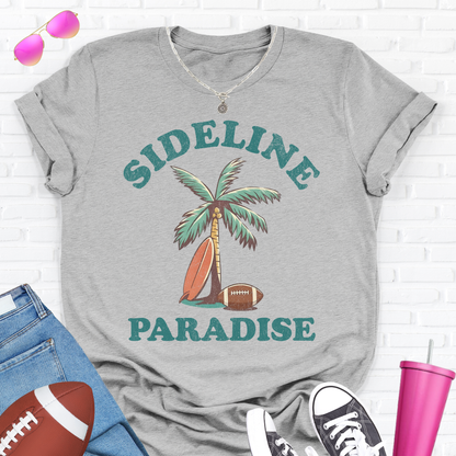 Sideline Paradise Football T-Shirt