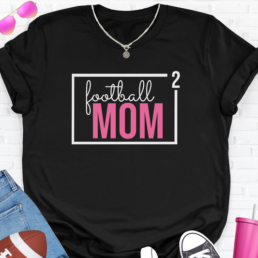 Football Mom Squared T-Shirt