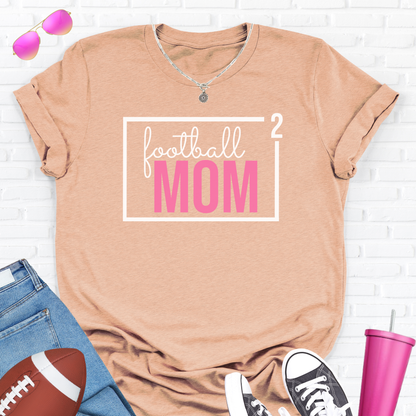 Football Mom Squared T-Shirt