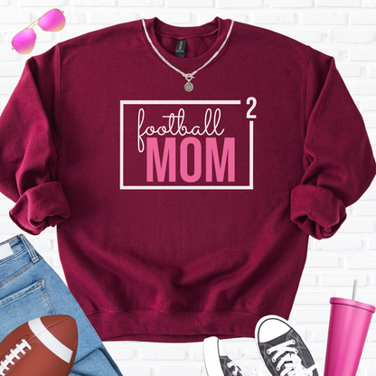 Football Mom Squared Crewneck