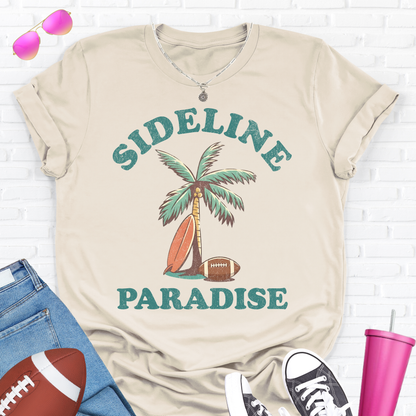 Sideline Paradise Football T-Shirt