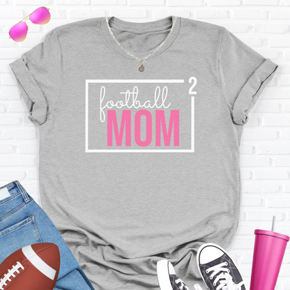 Football Mom Squared T-Shirt