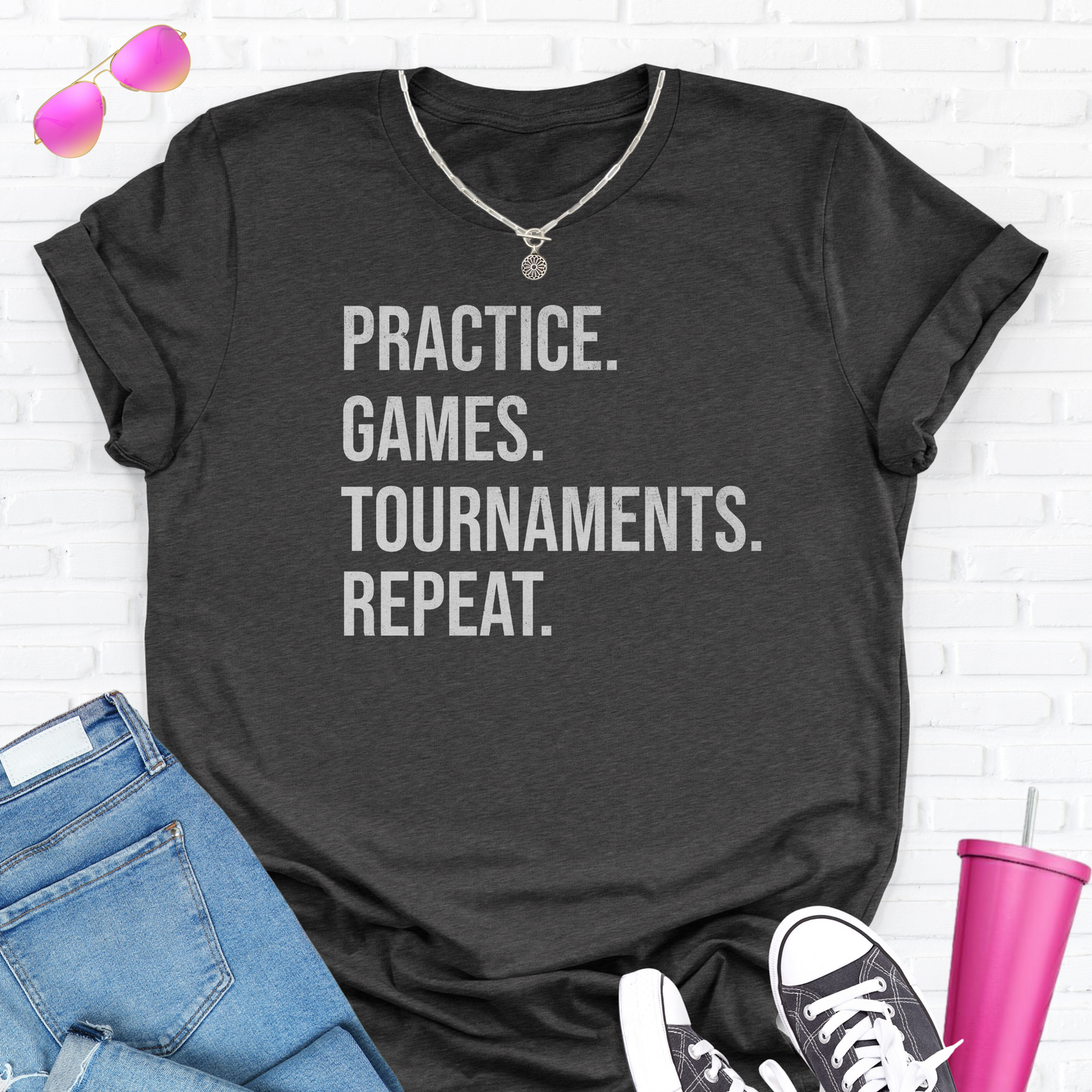 Practice Games Tournament T-Shirt