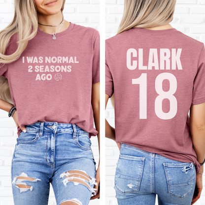 I Was Normal Volleyball T-Shirt