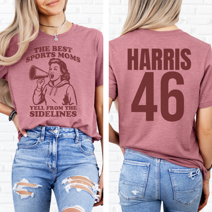 The Best Sports Moms Yell T-Shirt