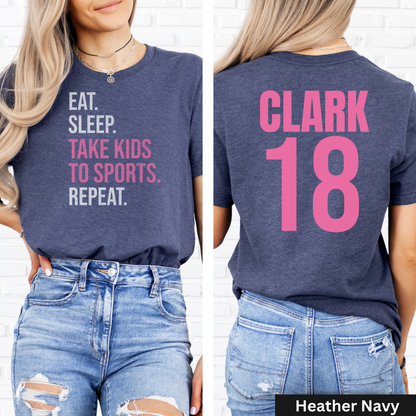 Eat Sleep Take Kids To Sports T-Shirt