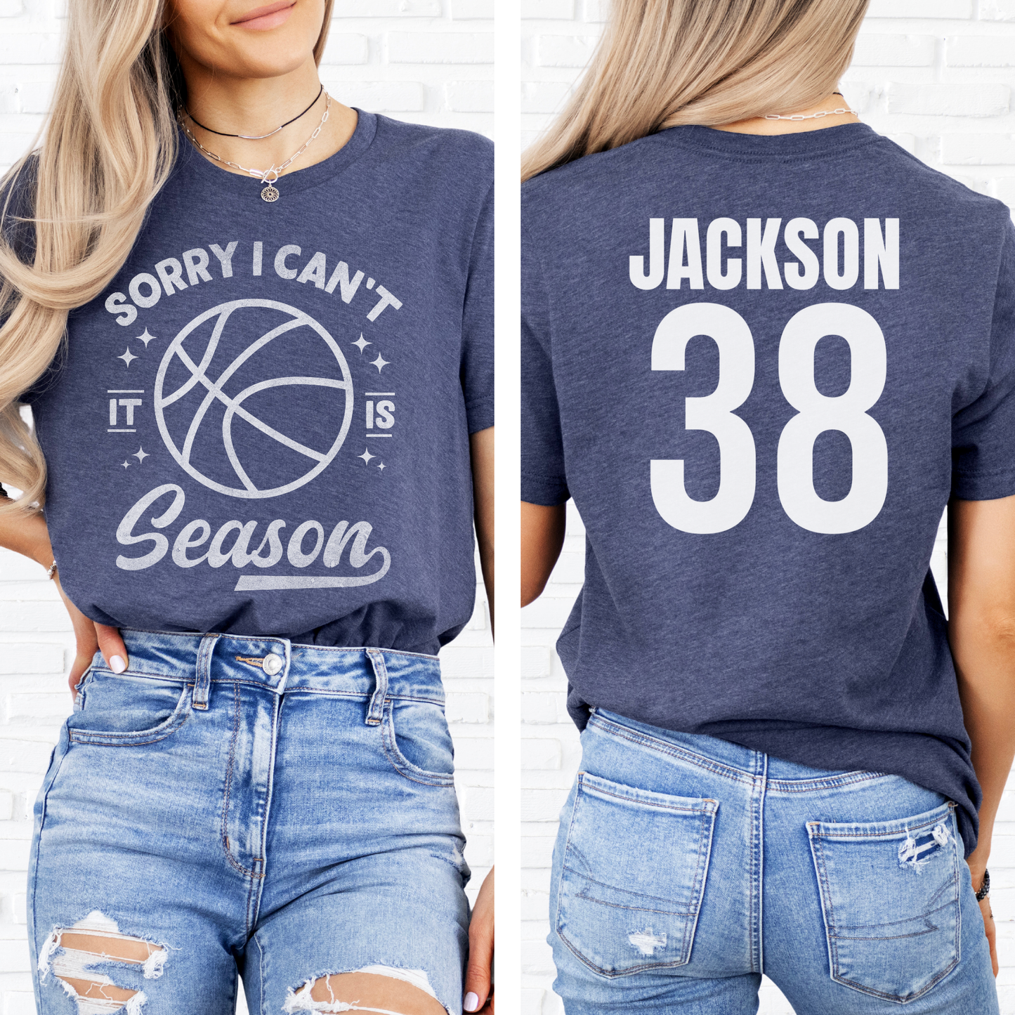 Sorry I Can't Basketball Season T-Shirt
