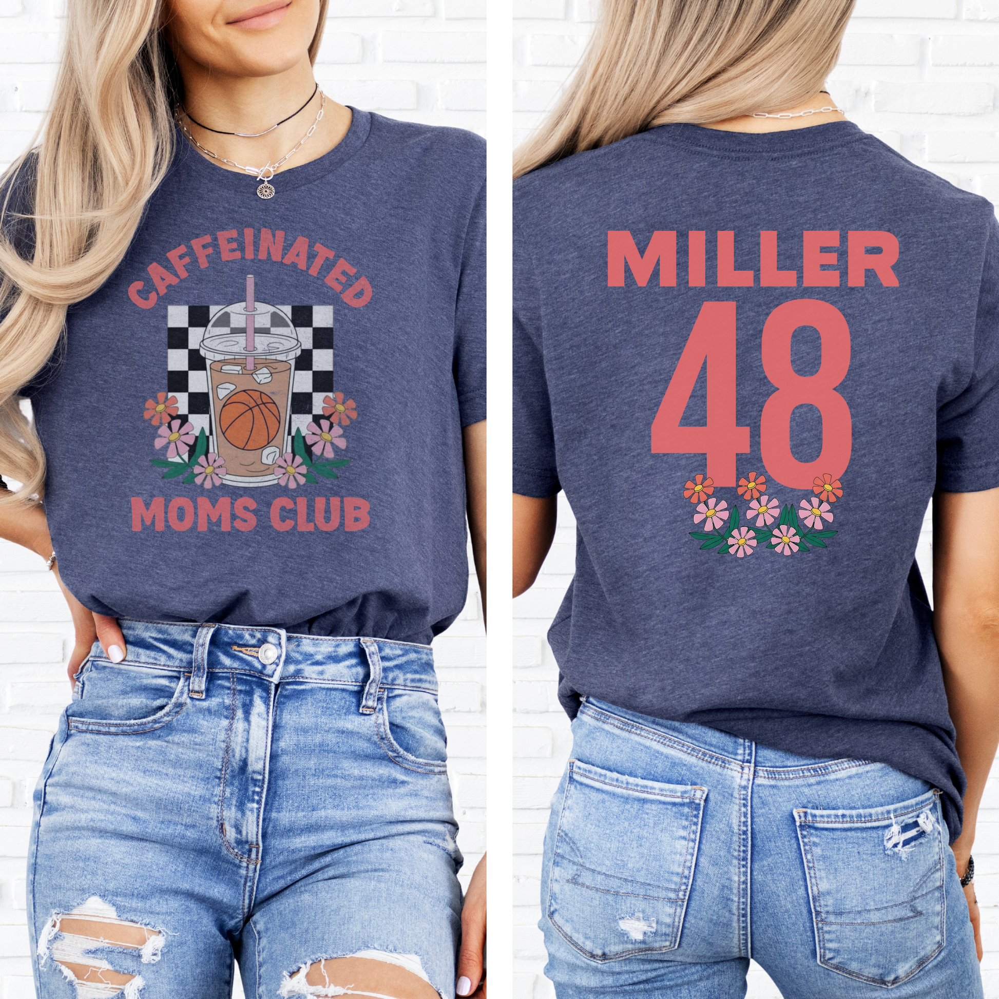 T-Shirt Heather Navy