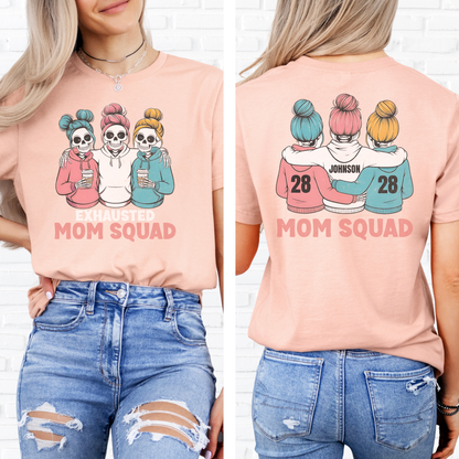 Exhausted Mom Squad T-Shirt
