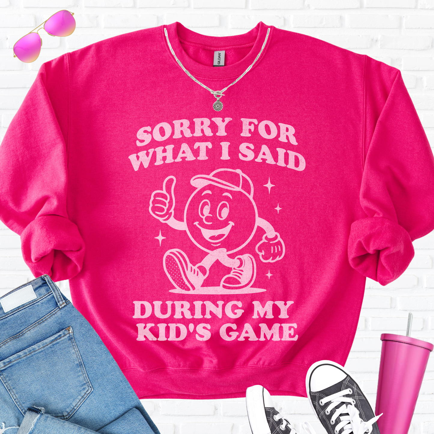 Sorry For What I Said Crewneck