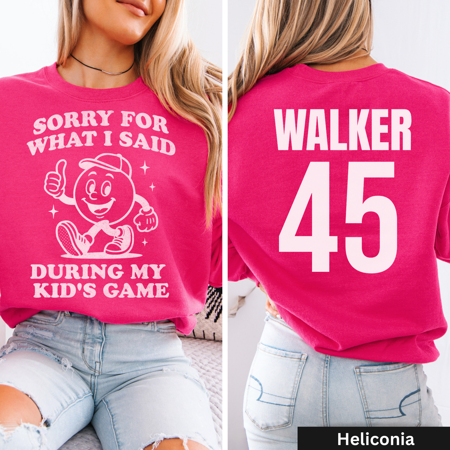 Sorry For What I Said Crewneck