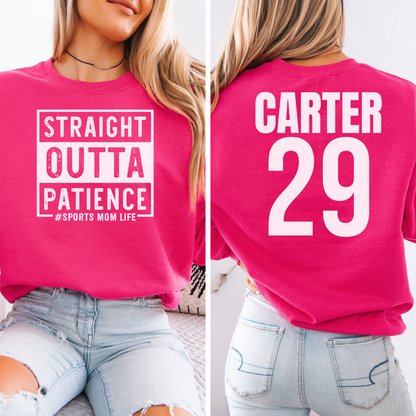 Straight Outta Patience Crewneck
