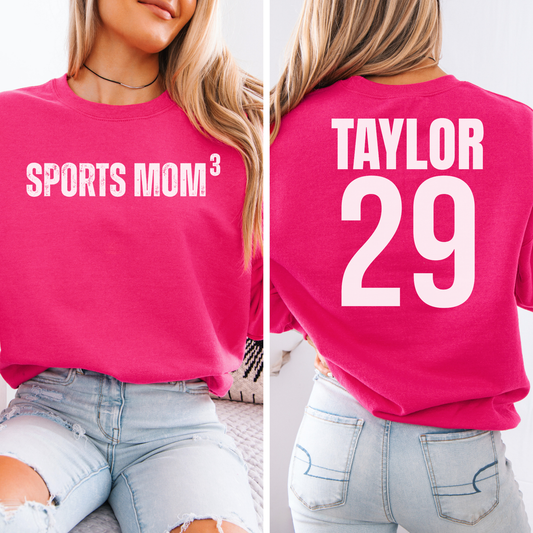 Sports Mom Cubed Crewneck