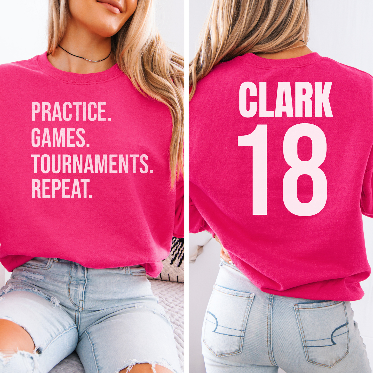 Practice Games Tournament Crewneck