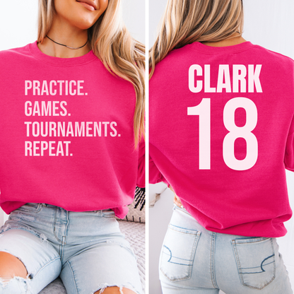 Practice Games Tournament Crewneck