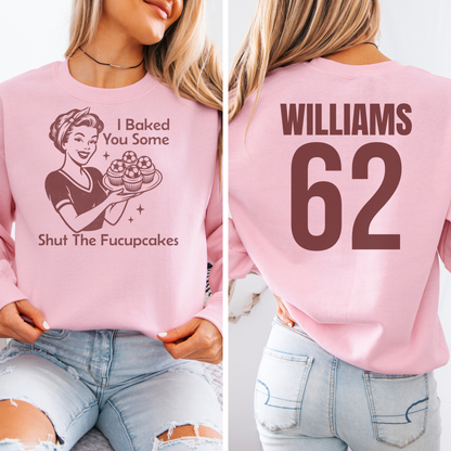 I Baked You Some Soccer Cupcakes Crewneck