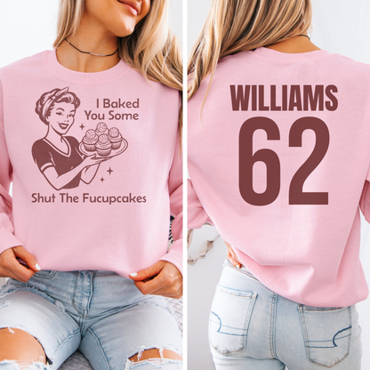 I Baked You Some Volleyball Cupcakes Crewneck