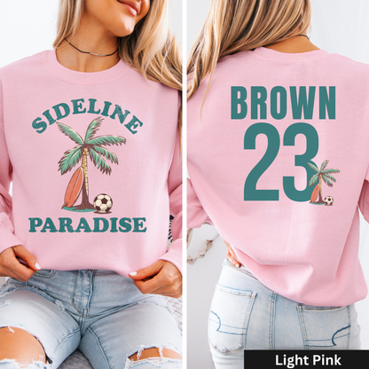 Sideline Paradise Soccer Crewneck