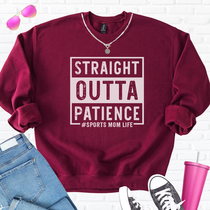 Straight Outta Patience Crewneck
