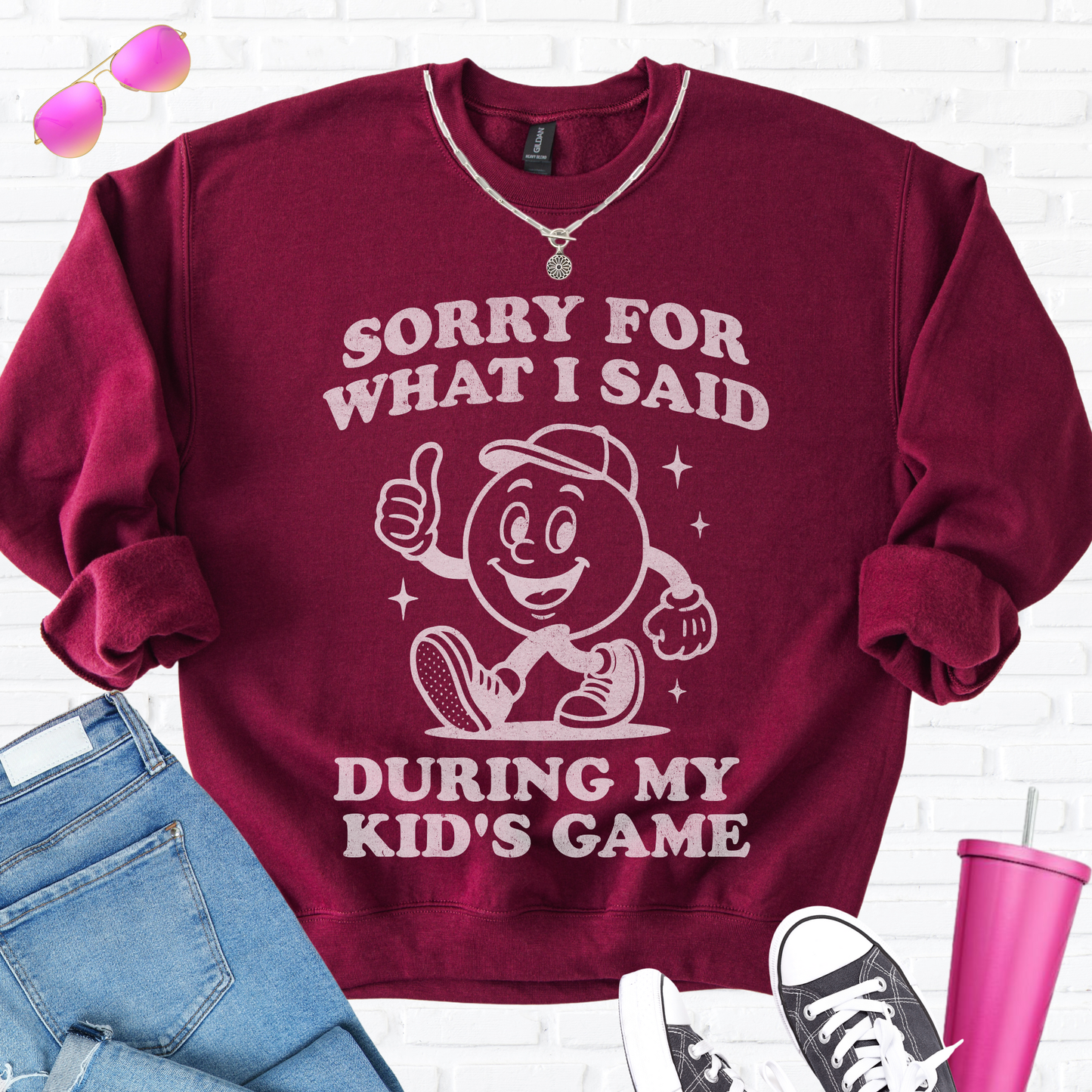 Sorry For What I Said Crewneck