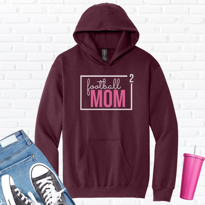 Football Mom Squared Hoodie