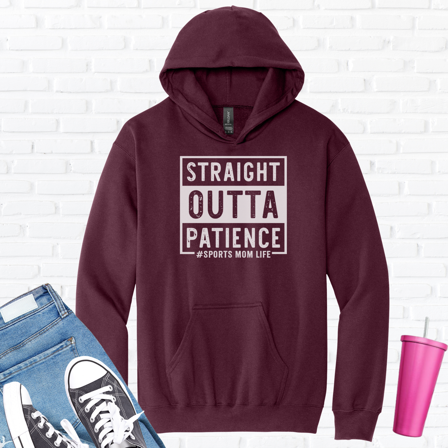 Straight Outta Patience Hoodie