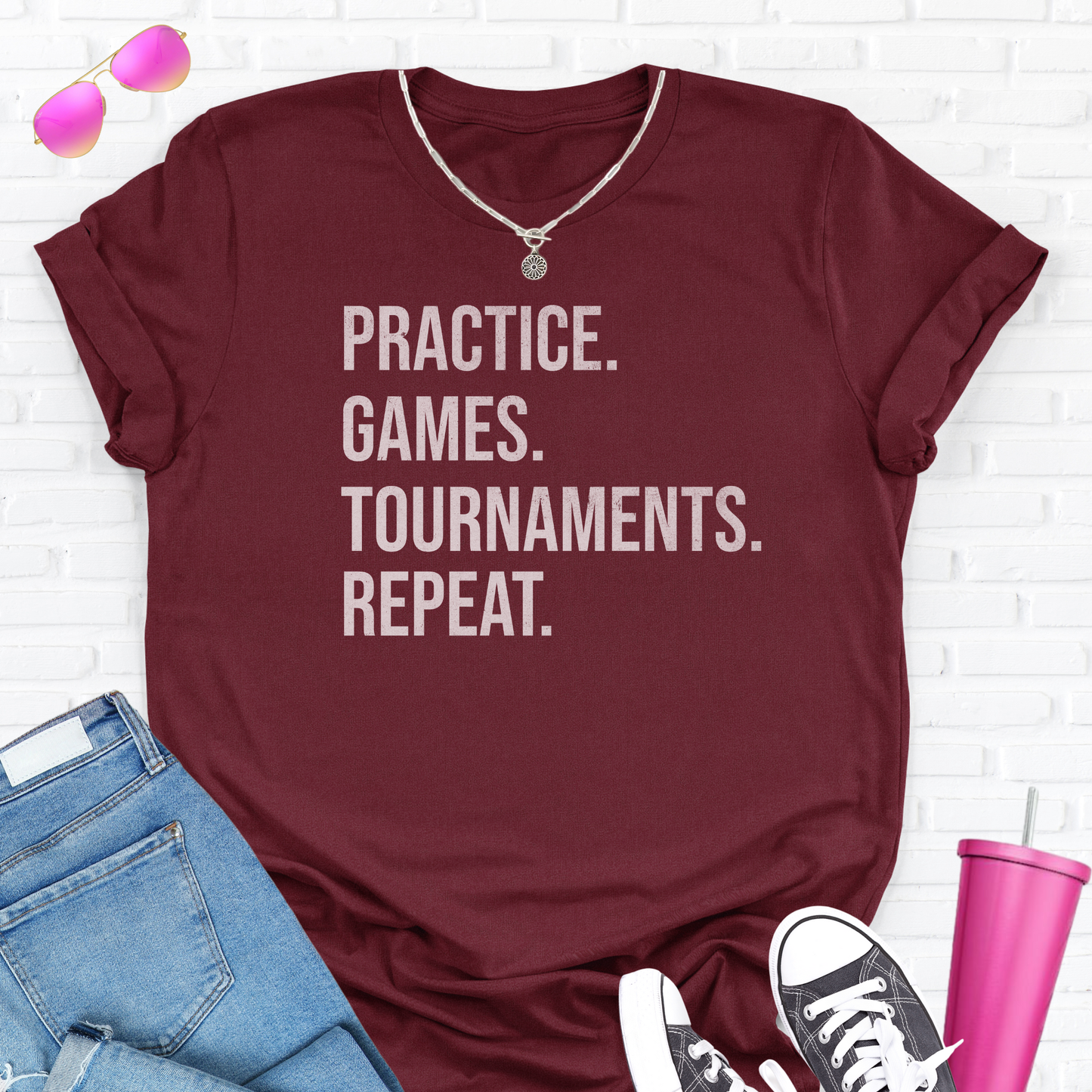 Practice Games Tournament T-Shirt