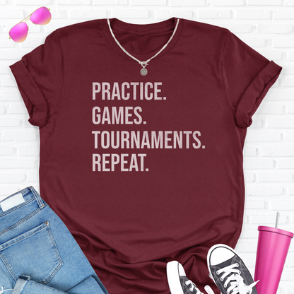 Practice Games Tournament T-Shirt