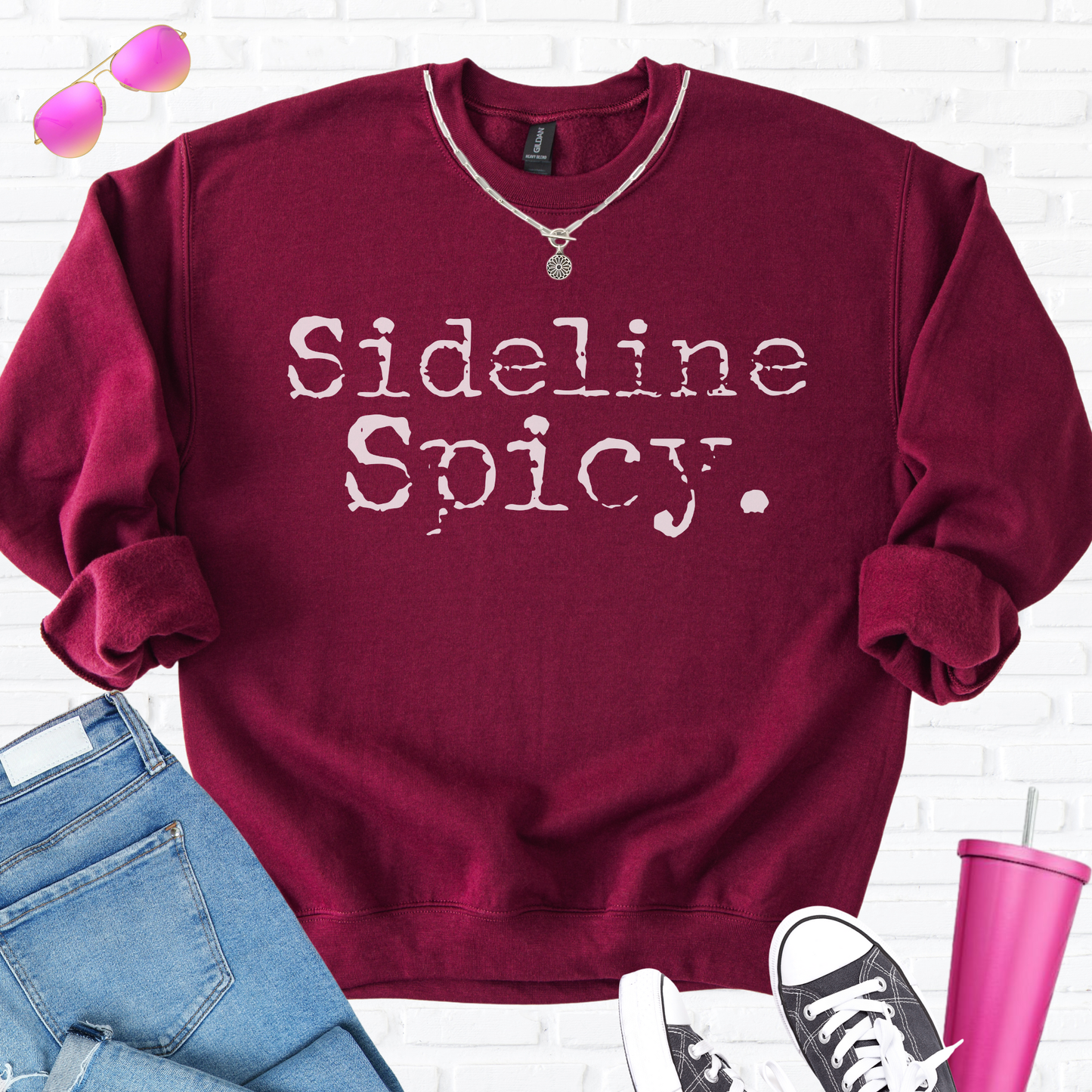 Sideline Spicy Crewneck