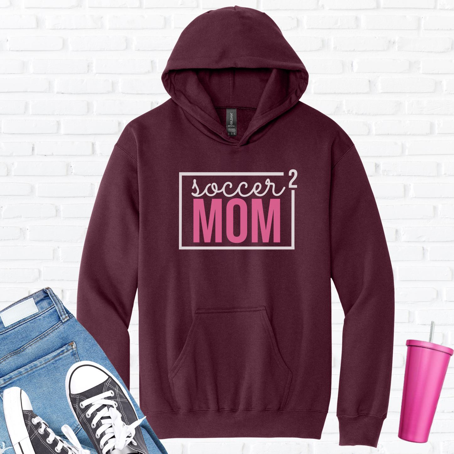 Soccer Mom Squared Hoodie