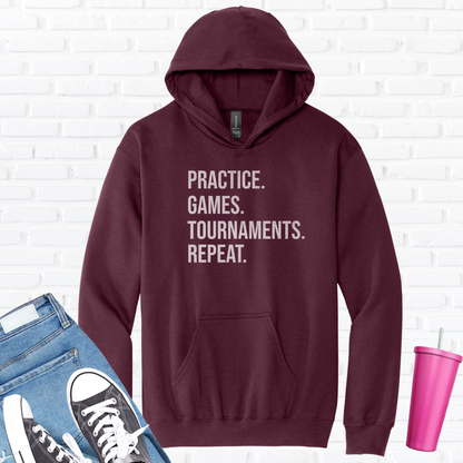 Practice Games Tournament Hoodie