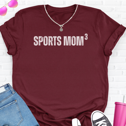 Sports Mom Cubed T-Shirt