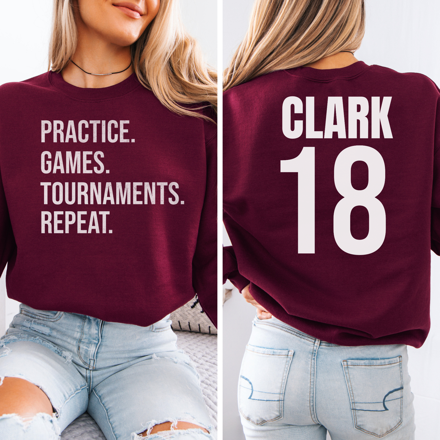 Practice Games Tournament Crewneck