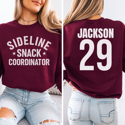 Sideline Snack Coordinator Crewneck