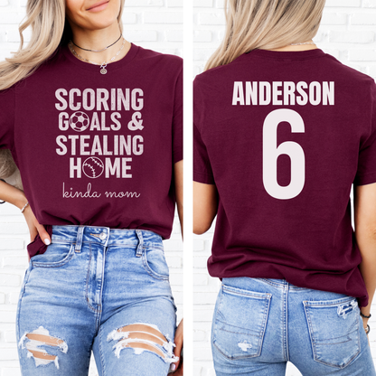 Scoring Goals & Stealing Home T-Shirt