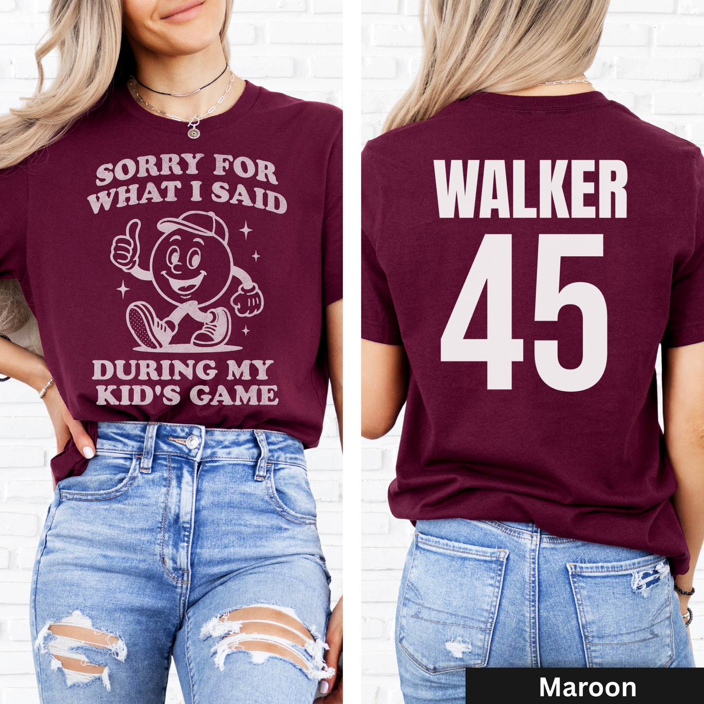 Sorry For What I Said T-Shirt