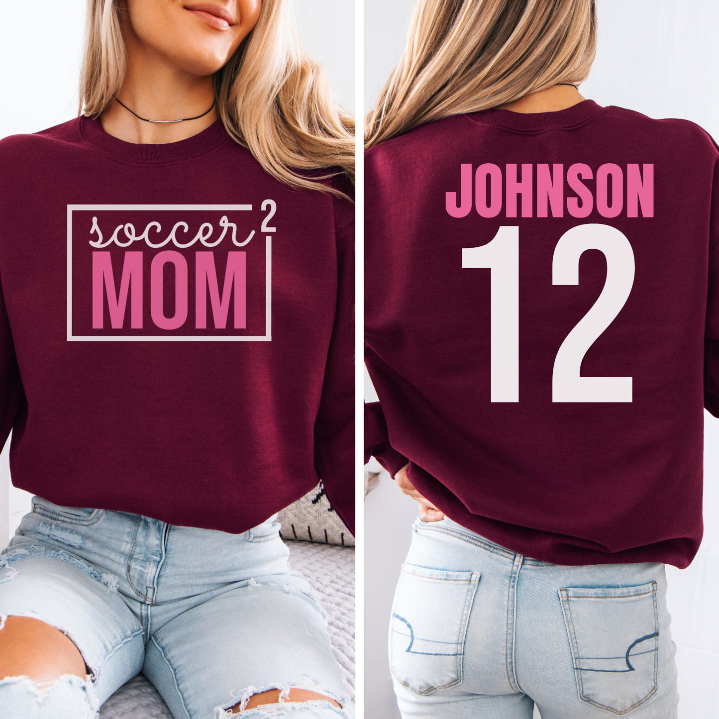 Soccer Mom Squared Crewneck