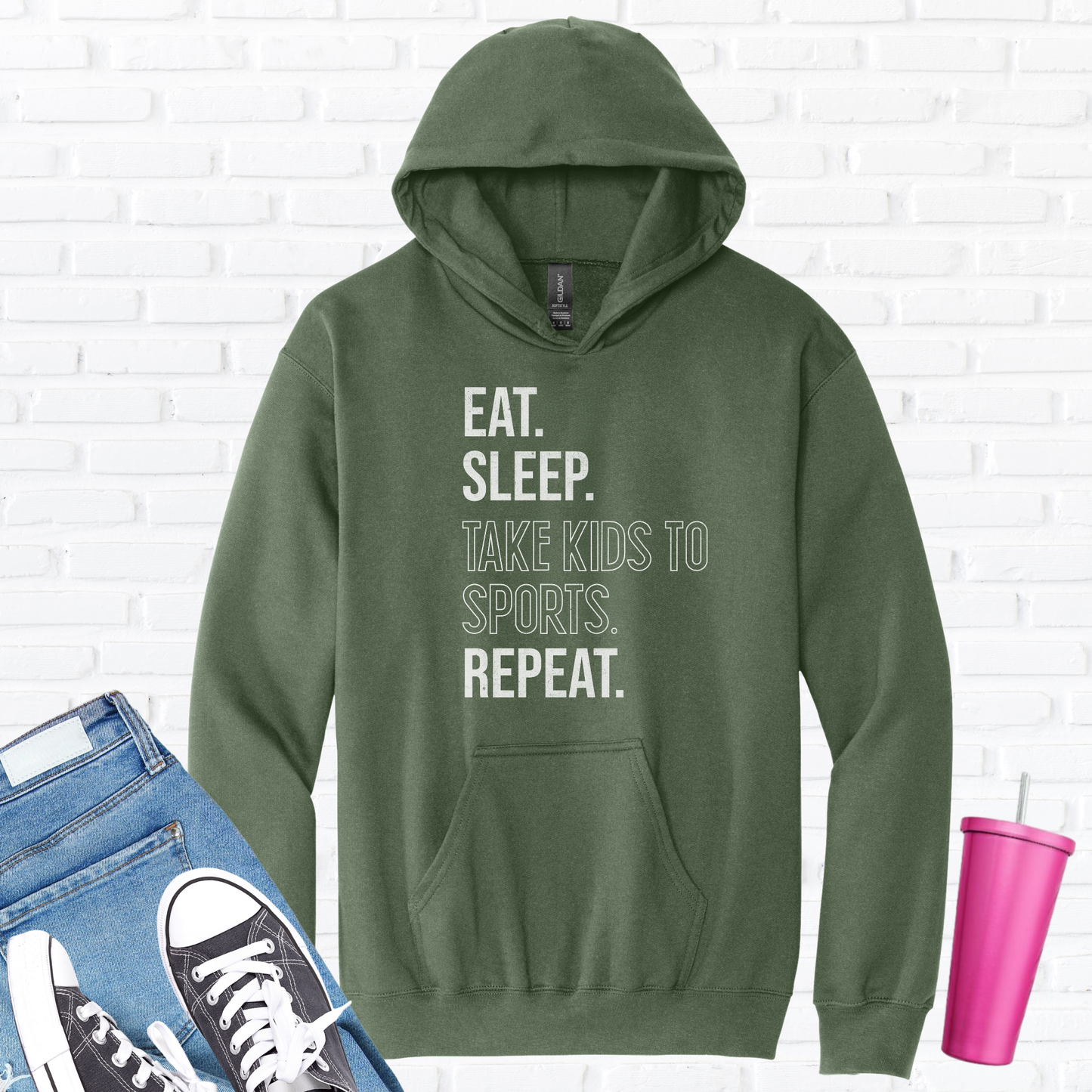 I'm Nicer Than My Game Day Face Hoodie