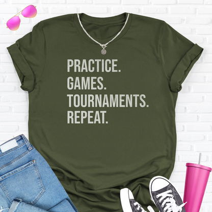 Practice Games Tournament T-Shirt