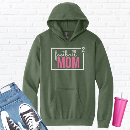 Football Mom Squared Hoodie