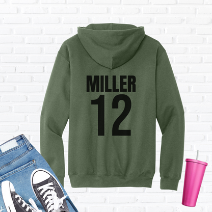 Good Mom Bad Words Volleyball Hoodie