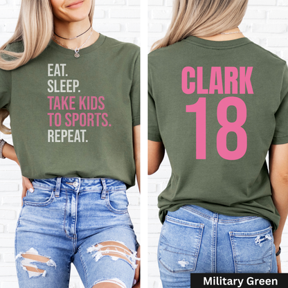 Eat Sleep Take Kids To Sports T-Shirt