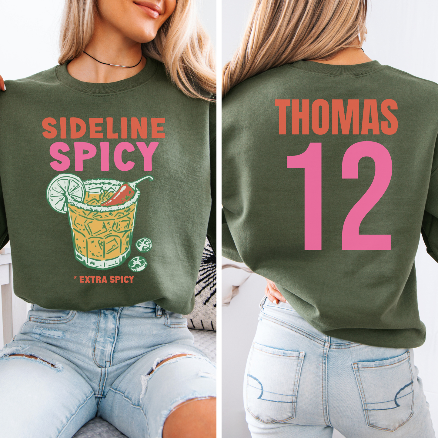 Sideline Spicy Margarita Crewneck