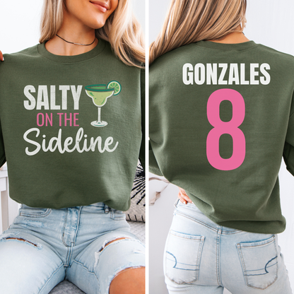 Salty On The Sideline Crewneck